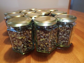 Pergan purkittaminen